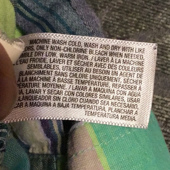 OLD NAVY PLAID LONG SLEEVE SHIRT - Picture 8 of 9